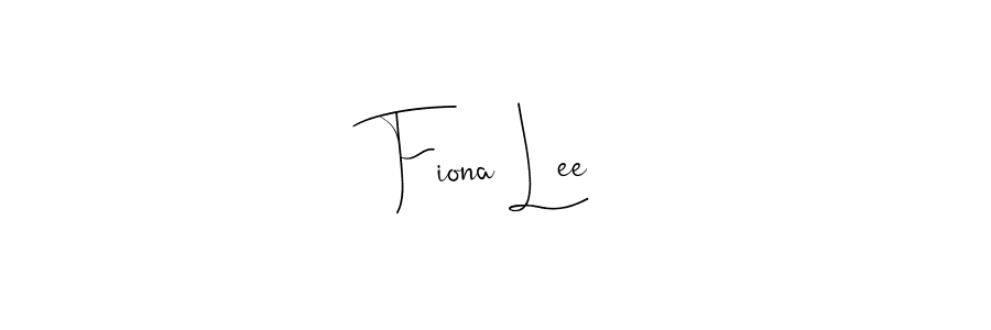 How to make Fiona Lee signature? Andilay-7BmLP is a professional autograph style. Create handwritten signature for Fiona Lee name. Fiona Lee signature style 4 images and pictures png