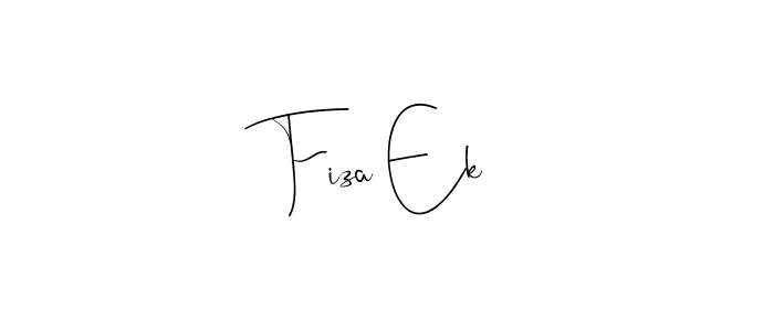 Once you've used our free online signature maker to create your best signature Andilay-7BmLP style, it's time to enjoy all of the benefits that Fiza Ek name signing documents. Fiza Ek signature style 4 images and pictures png