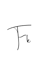 Also You can easily find your signature by using the search form. We will create Fk name handwritten signature images for you free of cost using Andilay-7BmLP sign style. Fk signature style 4 images and pictures png