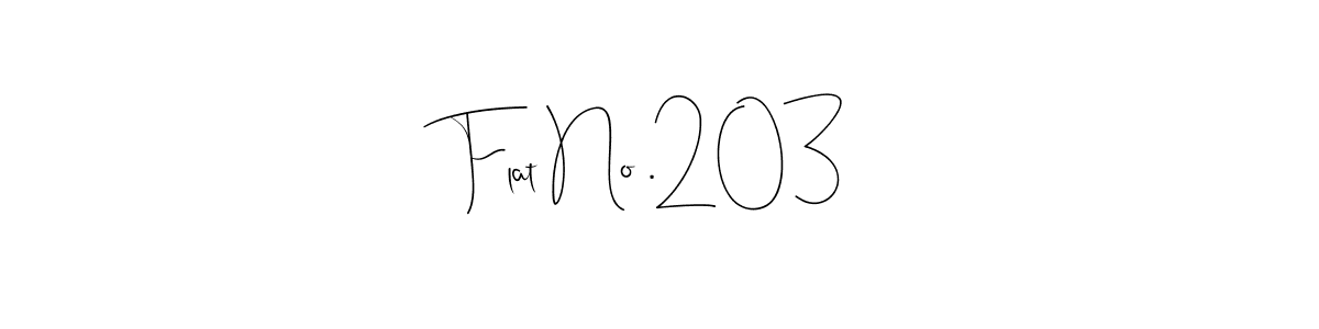 You can use this online signature creator to create a handwritten signature for the name Flat No .203. This is the best online autograph maker. Flat No .203 signature style 4 images and pictures png