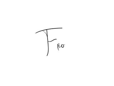 if you are searching for the best signature style for your name Flio. so please give up your signature search. here we have designed multiple signature styles  using Andilay-7BmLP. Flio signature style 4 images and pictures png