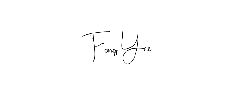 Also You can easily find your signature by using the search form. We will create Fong Yee name handwritten signature images for you free of cost using Andilay-7BmLP sign style. Fong Yee signature style 4 images and pictures png