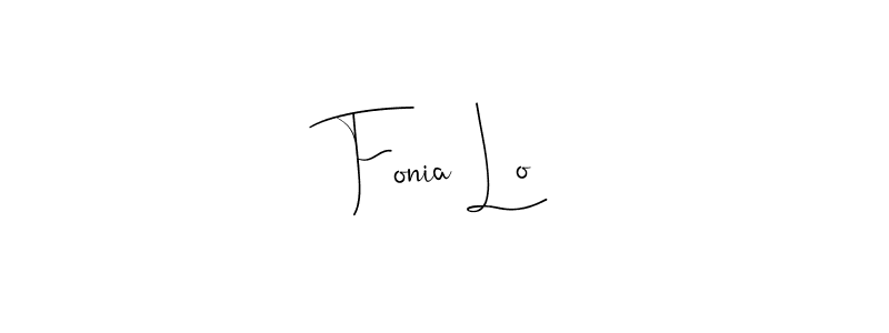Fonia Lo stylish signature style. Best Handwritten Sign (Andilay-7BmLP) for my name. Handwritten Signature Collection Ideas for my name Fonia Lo. Fonia Lo signature style 4 images and pictures png