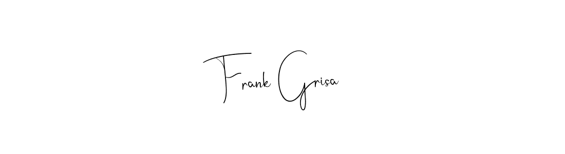 Make a short Frank Grisa signature style. Manage your documents anywhere anytime using Andilay-7BmLP. Create and add eSignatures, submit forms, share and send files easily. Frank Grisa signature style 4 images and pictures png