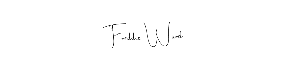 The best way (Andilay-7BmLP) to make a short signature is to pick only two or three words in your name. The name Freddie Ward include a total of six letters. For converting this name. Freddie Ward signature style 4 images and pictures png