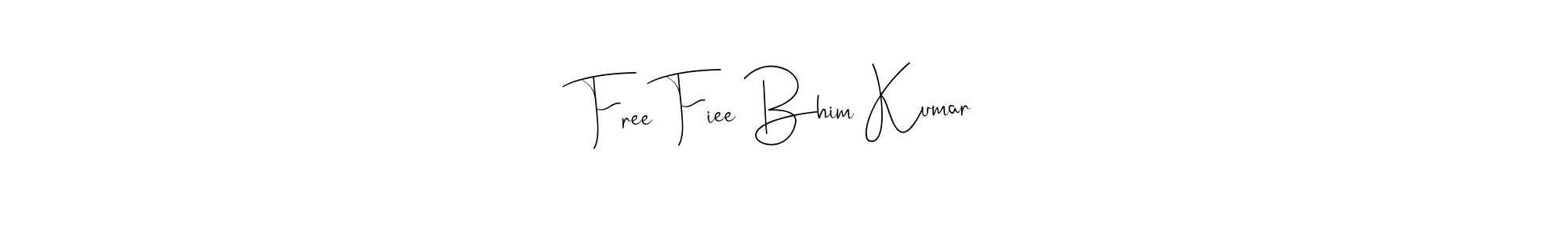 Also we have Free Fiee Bhim Kumar name is the best signature style. Create professional handwritten signature collection using Andilay-7BmLP autograph style. Free Fiee Bhim Kumar signature style 4 images and pictures png