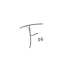 Make a beautiful signature design for name Fss. With this signature (Andilay-7BmLP) style, you can create a handwritten signature for free. Fss signature style 4 images and pictures png