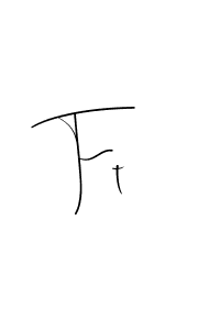 This is the best signature style for the Ft name. Also you like these signature font (Andilay-7BmLP). Mix name signature. Ft signature style 4 images and pictures png