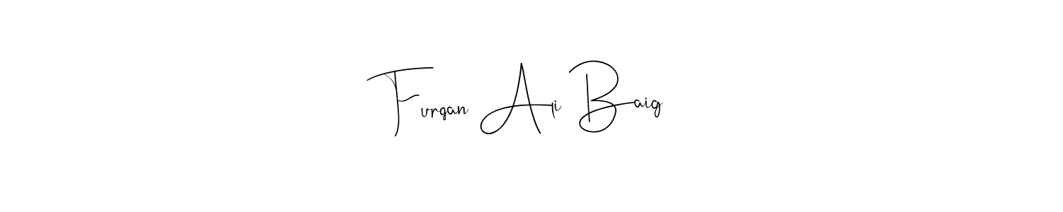 The best way (Andilay-7BmLP) to make a short signature is to pick only two or three words in your name. The name Furqan Ali Baig include a total of six letters. For converting this name. Furqan Ali Baig signature style 4 images and pictures png