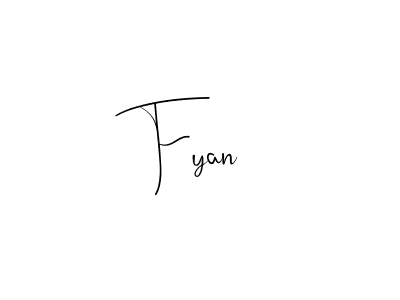 You can use this online signature creator to create a handwritten signature for the name Fyan. This is the best online autograph maker. Fyan signature style 4 images and pictures png