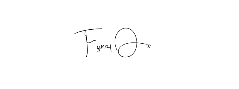 Make a beautiful signature design for name Fynal Oz. Use this online signature maker to create a handwritten signature for free. Fynal Oz signature style 4 images and pictures png