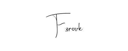 An effortless, minimalist signature concept for Fzrouk using Andilay-7BmLP design. Clean lines that look great on any document. Fzrouk signature style 4 images and pictures png