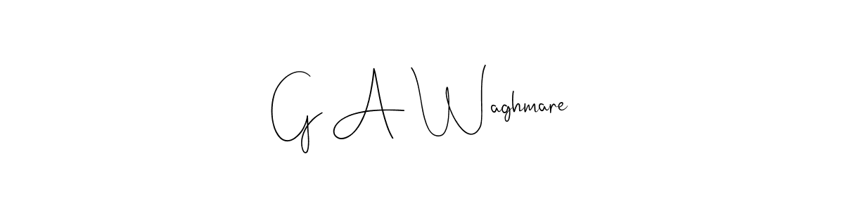 Once you've used our free online signature maker to create your best signature Andilay-7BmLP style, it's time to enjoy all of the benefits that G A Waghmare name signing documents. G A Waghmare signature style 4 images and pictures png