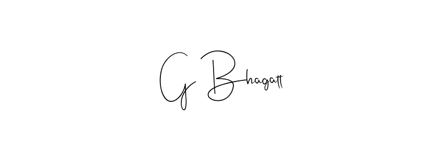 Andilay-7BmLP is a professional signature style that is perfect for those who want to add a touch of class to their signature. It is also a great choice for those who want to make their signature more unique. Get G Bhagatt name to fancy signature for free. G Bhagatt signature style 4 images and pictures png