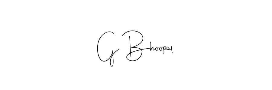 Make a beautiful signature design for name G Bhoopal. Use this online signature maker to create a handwritten signature for free. G Bhoopal signature style 4 images and pictures png