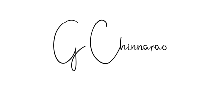 Give your name G Chinnarao an exquisite flair with the Andilay-7BmLP script font. Ideal for contracts, resumes, and formal letterheads. G Chinnarao signature style 4 images and pictures png