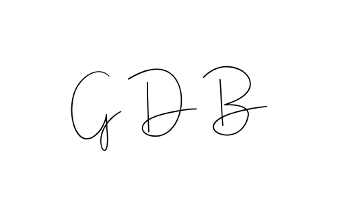 Also You can easily find your signature by using the search form. We will create G D B name handwritten signature images for you free of cost using Andilay-7BmLP sign style. G D B signature style 4 images and pictures png