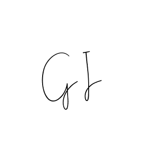 Design your own signature with our free online signature maker. With this signature software, you can create a handwritten (Andilay-7BmLP) signature for name G I. G I signature style 4 images and pictures png