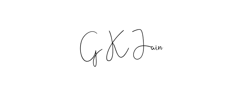 Best and Professional Signature Style for G K Jain. Andilay-7BmLP Best Signature Style Collection. G K Jain signature style 4 images and pictures png