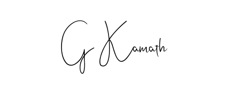 You can use this online signature creator to create a handwritten signature for the name G Kamath. This is the best online autograph maker. G Kamath signature style 4 images and pictures png