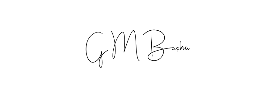 Make a short G M Basha signature style. Manage your documents anywhere anytime using Andilay-7BmLP. Create and add eSignatures, submit forms, share and send files easily. G M Basha signature style 4 images and pictures png