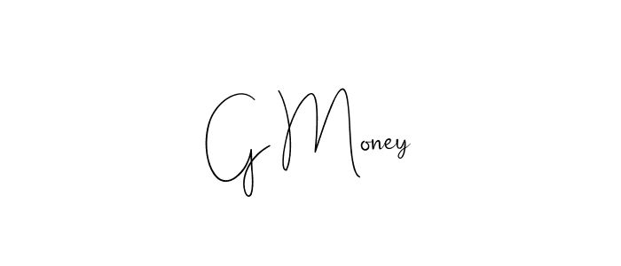 How to make G Money name signature. Use Andilay-7BmLP style for creating short signs online. This is the latest handwritten sign. G Money signature style 4 images and pictures png