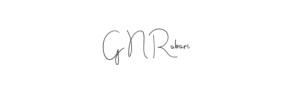 You can use this online signature creator to create a handwritten signature for the name G N Rabari. This is the best online autograph maker. G N Rabari signature style 4 images and pictures png