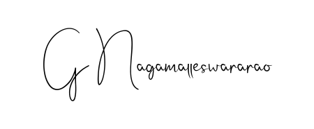 It looks like you need a new signature style for name G Nagamalleswararao. Design unique handwritten (Andilay-7BmLP) signature with our free signature maker in just a few clicks. G Nagamalleswararao signature style 4 images and pictures png