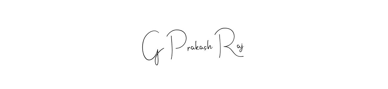 You can use this online signature creator to create a handwritten signature for the name G Prakash Raj. This is the best online autograph maker. G Prakash Raj signature style 4 images and pictures png