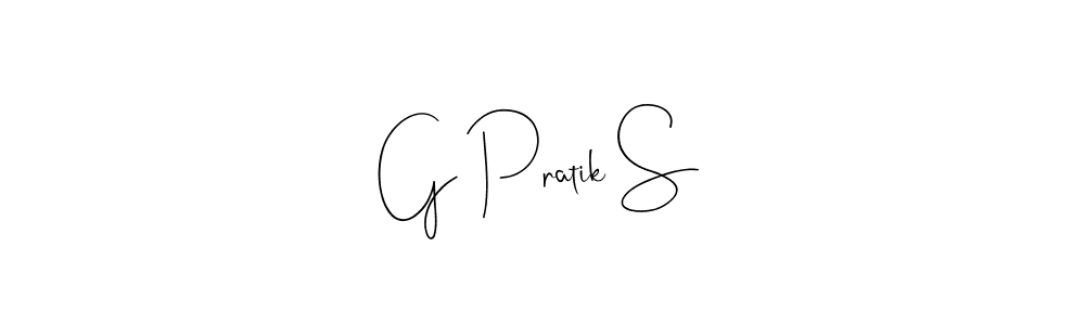 Make a beautiful signature design for name G Pratik S. Use this online signature maker to create a handwritten signature for free. G Pratik S signature style 4 images and pictures png