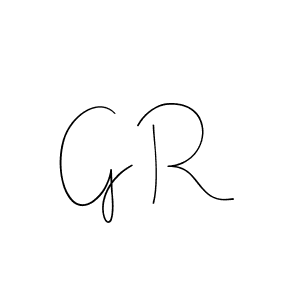 Also we have G R name is the best signature style. Create professional handwritten signature collection using Andilay-7BmLP autograph style. G R signature style 4 images and pictures png