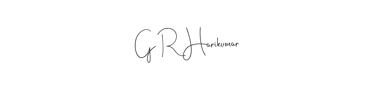 How to make G R Harikumar signature? Andilay-7BmLP is a professional autograph style. Create handwritten signature for G R Harikumar name. G R Harikumar signature style 4 images and pictures png