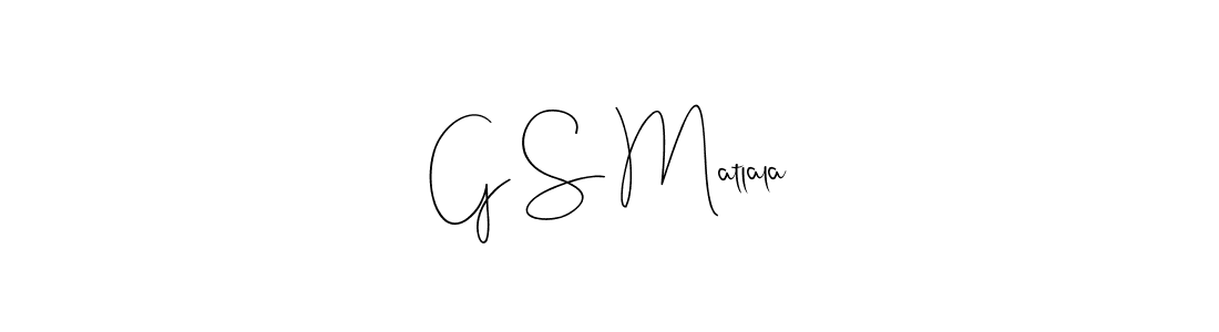 Make a short G S Matlala signature style. Manage your documents anywhere anytime using Andilay-7BmLP. Create and add eSignatures, submit forms, share and send files easily. G S Matlala signature style 4 images and pictures png