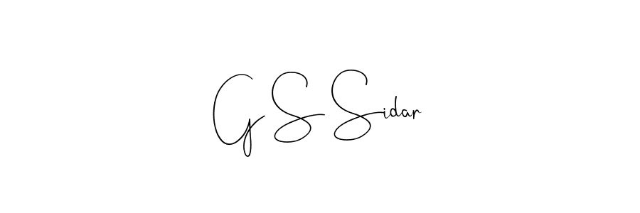 This is the best signature style for the G S Sidar name. Also you like these signature font (Andilay-7BmLP). Mix name signature. G S Sidar signature style 4 images and pictures png