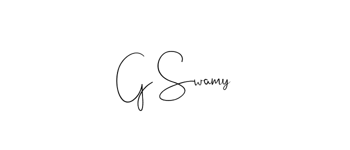 It looks lik you need a new signature style for name G Swamy. Design unique handwritten (Andilay-7BmLP) signature with our free signature maker in just a few clicks. G Swamy signature style 4 images and pictures png