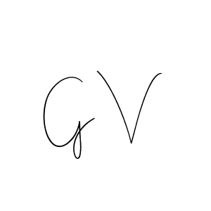 This is the best signature style for the G V name. Also you like these signature font (Andilay-7BmLP). Mix name signature. G V signature style 4 images and pictures png