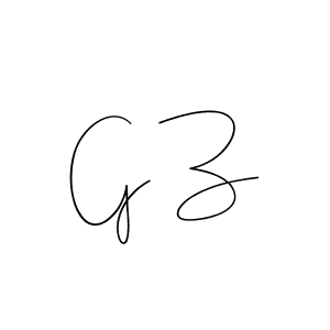 Also You can easily find your signature by using the search form. We will create G Z name handwritten signature images for you free of cost using Andilay-7BmLP sign style. G Z signature style 4 images and pictures png