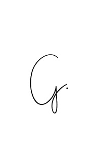 Create a beautiful signature design for name G.. With this signature (Andilay-7BmLP) fonts, you can make a handwritten signature for free. G. signature style 4 images and pictures png