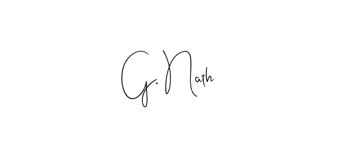 Similarly Andilay-7BmLP is the best handwritten signature design. Signature creator online .You can use it as an online autograph creator for name G. Nath. G. Nath signature style 4 images and pictures png