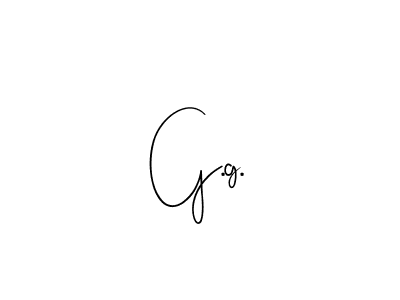 It looks lik you need a new signature style for name G.g.. Design unique handwritten (Andilay-7BmLP) signature with our free signature maker in just a few clicks. G.g. signature style 4 images and pictures png