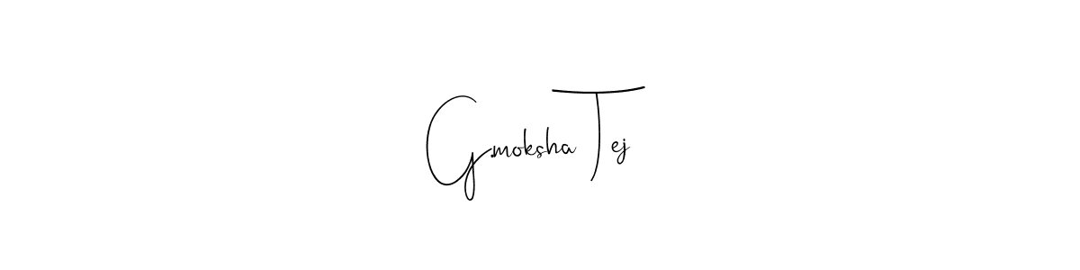 Use a signature maker to create a handwritten signature online. With this signature software, you can design (Andilay-7BmLP) your own signature for name G.moksha Tej. G.moksha Tej signature style 4 images and pictures png