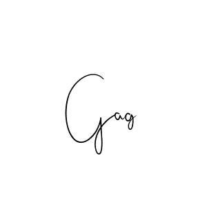 Gag stylish signature style. Best Handwritten Sign (Andilay-7BmLP) for my name. Handwritten Signature Collection Ideas for my name Gag. Gag signature style 4 images and pictures png