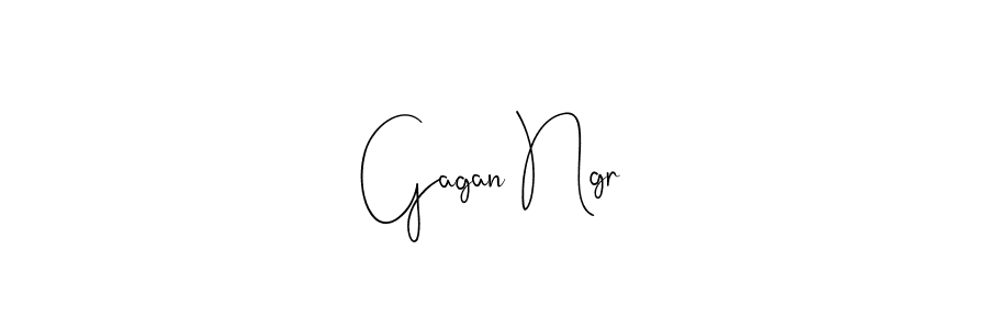 Also You can easily find your signature by using the search form. We will create Gagan Ngr name handwritten signature images for you free of cost using Andilay-7BmLP sign style. Gagan Ngr signature style 4 images and pictures png