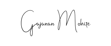 Use a signature maker to create a handwritten signature online. With this signature software, you can design (Andilay-7BmLP) your own signature for name Gajanan Mohite. Gajanan Mohite signature style 4 images and pictures png