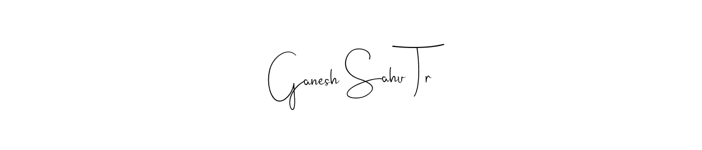 The best way (Andilay-7BmLP) to make a short signature is to pick only two or three words in your name. The name Ganesh Sahu Tr include a total of six letters. For converting this name. Ganesh Sahu Tr signature style 4 images and pictures png