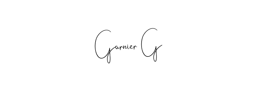 Once you've used our free online signature maker to create your best signature Andilay-7BmLP style, it's time to enjoy all of the benefits that Garnier G name signing documents. Garnier G signature style 4 images and pictures png