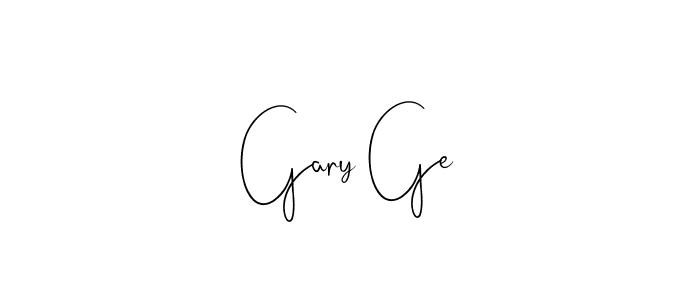 Create a beautiful signature design for name Gary Ge. With this signature (Andilay-7BmLP) fonts, you can make a handwritten signature for free. Gary Ge signature style 4 images and pictures png