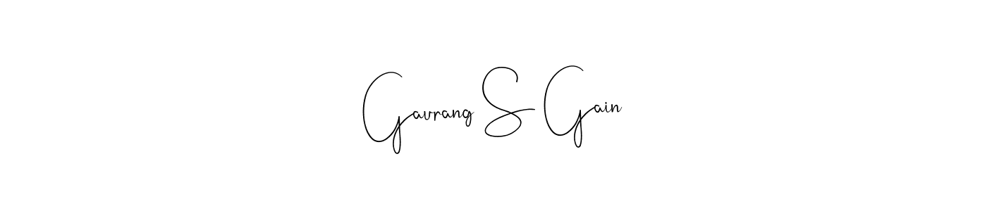 Best and Professional Signature Style for Gaurang S Gain. Andilay-7BmLP Best Signature Style Collection. Gaurang S Gain signature style 4 images and pictures png