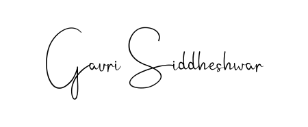 Gauri Siddheshwar stylish signature style. Best Handwritten Sign (Andilay-7BmLP) for my name. Handwritten Signature Collection Ideas for my name Gauri Siddheshwar. Gauri Siddheshwar signature style 4 images and pictures png