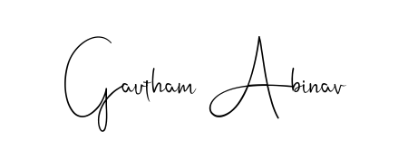 The Andilay-7BmLP signature style provides a bold statement for name Gautham Abinav. Designed for business owners, executives, and leaders. Gautham Abinav signature style 4 images and pictures png